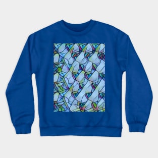 Abstract Moutain Range made from Hearts (MD23-Val001) Crewneck Sweatshirt